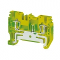 337120 Пружинная клемма серии SRD 2,5T (желто-зеленый) Земля