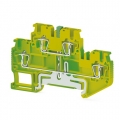 337150  Пружинная клемма серии SRD 2,5-2T (желто-зеленый) Земля 