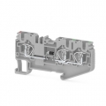 311729  Пружинная клемма серии SRD 4ED_B (Серый)