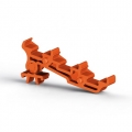498227  Трехуровневый держатель маркировочных элементов для PYK 2,5 - 2F (оранжевый); PYK 2,5 ETS3