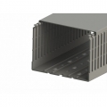000551023WS  KKC 1206; Перфорированный короб с крышкой; 120x60 (ШхВ). Широкий шаг перфорации (упак 16м)