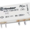 Реле ультратонкое 34.51.7.024.0010 FINDER
