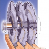 Пила дисковая 10001163 / 000160030 HW 600,00X5,20/3,60X30,000 Z72  (AKE)