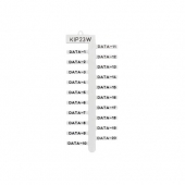 508005  KIP 23W; Маркировочная пластина