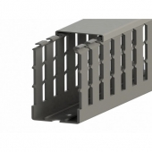 000551020WS  KKC 8080; Перфорированный короб с крышкой, 80x80 (ШхВ) Широкий шаг перфорации (упак 20м.)