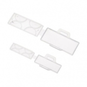 520120  Маркировка кабеля плоская 21x43мм, (без надписей), под стяжку; KBE 2