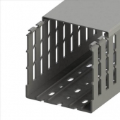 000551036WS  KKC 1001; Перфорированный короб с крышкой; 100x100 (ШхВ); Широкий шаг перфорации (упак 24м)