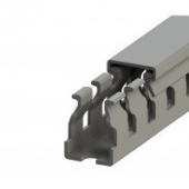 551080  KKC 1540; Перфорированный короб с крышкой; 15x40 (Серый) (упак 160м)