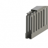 000551090YP  KKC 1560; Перфорированный короб с крышкой; 15x60 (Серый) Склеивающийся канал (упак 84м)