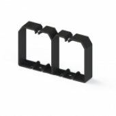 553435 KKT 8080  80x80 Держатель кабеля для к/к; (Черный) Klemsan