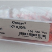 000570010Z Наконечник изолированный IKY 0,5-8 (упак 500 шт) 000570010Z Наконечник изолированный IKY 0,5-8 (упак 500 шт)