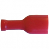 595012 Наконечн. полн. изол. 0,5-1,5 мм.кв., плоский гнездовой, 6,3х0,8; IKFD-1638 595012 Наконечн. полн. изол. 0,5-1,5 мм.кв., плоский гнездовой, 6,3х0,8; IKFD-1638