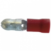 598010 Наконечн. изол. 0,5-1,5 мм.кв., штепсельный штифтовой, диам.4 мм; KMT-1040 598010 Наконечн. изол. 0,5-1,5 мм.кв., штепсельный штифтовой, диам.4 мм; KMT-1040