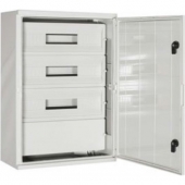 690123  Распределительный корпус с прозрачной дверцей и с цоколем - АБС пластик KDOC 3550 IP65 Halogen Free