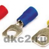Наконечник с отверстием под винт и изолир.фланцем, 2,5-6мм.кв. 10,2мм. 