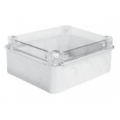 690451 Распределительная коробка с перфорацией под выдавливание IP67 - прозрачная крышка KJTO 1914 Halogen Free