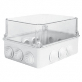 690543  Распределительная коробка с заглушками IP65 - высокая прозрачная крышка KJTS 3123-D Halogen Free