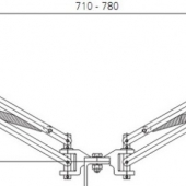 Токосъёмник HP 900-1300 A 03.09691.90 ALINOX Токосъёмник HP 900-1300 A 03.09691.90 ALINOX