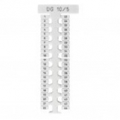 505310 Маркировка (без надписей), DG10/5, (уп. 440шт.) Klemsan