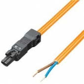 Кабель подключения 100-240В 2-конт. оранж. 3000мм SZ2500.420 