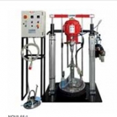 Насос Nova 55 :1 series + двухстоечный экструзионный плунжер + толкатель Насос Nova 55 :1 series + двухстоечный экструзионный плунжер + толкатель