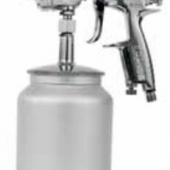 Ручной пистолет-распылитель X-202 низкого давления  Нижний металлический балон. Сопло 2.0 мм в комплекте 