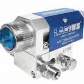 Автоматический пистолет-распылитель L 100 низкого давления без запотевания,аллюминий. Интегрирована ручная регулеровка потока воздуха. Боковые входы. Автоматический пистолет-распылитель L 100 низкого давления без запотевания,аллюминий. Интегрирована ручная регулеровка потока воздуха. Боковые входы.