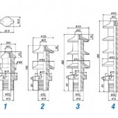Изолятор Ø 110x245 Barberi Electric Изолятор Ø 110x245 Barberi Electric