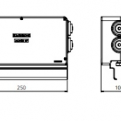 Питающая муфта 900-1100-1300 А Alinox